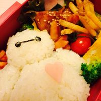 ベイマックスのミニーちゃんに変身弁当 - キャラデコ弁.com スマホ