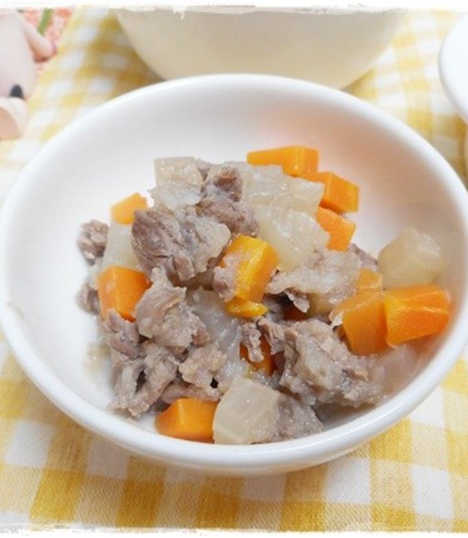 離乳食後期⭐牛丼⭐