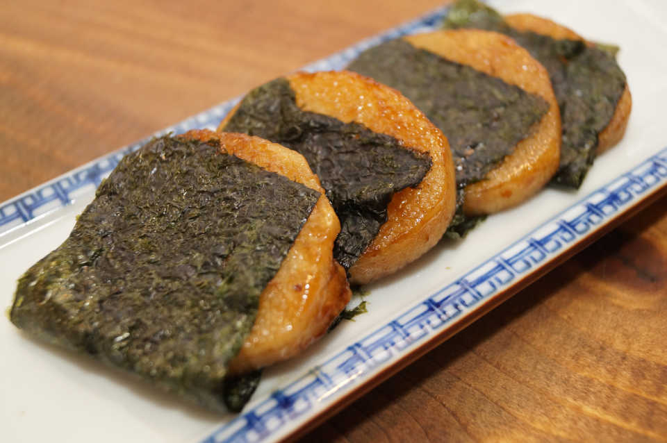 ささっとおつまみ! 山芋の磯辺焼き