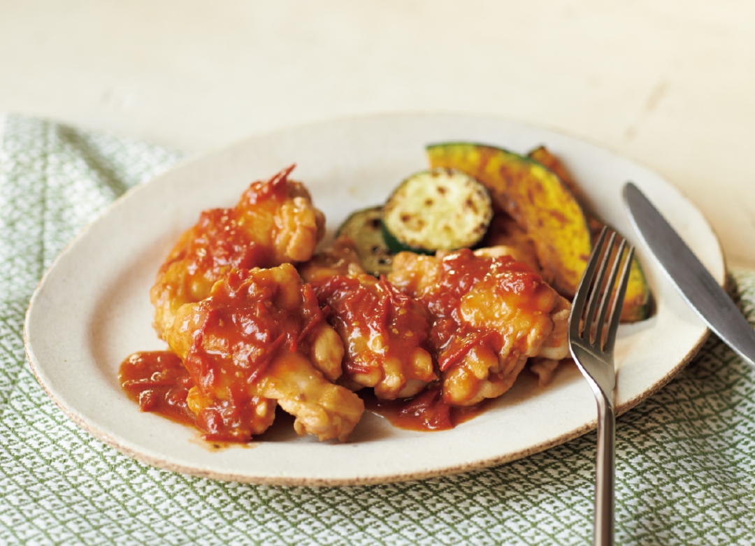 鶏手羽元とキノコの照り焼き 写真素材6940734- フォトライブラリ