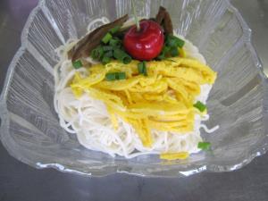 七夕サラダそうめん