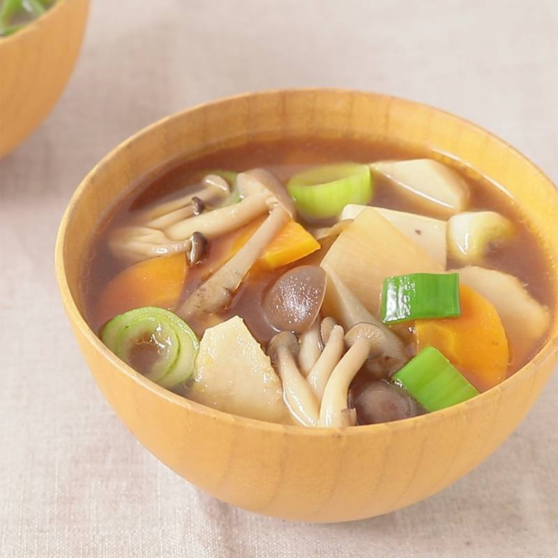 簡単ぽかぽか けんちん汁