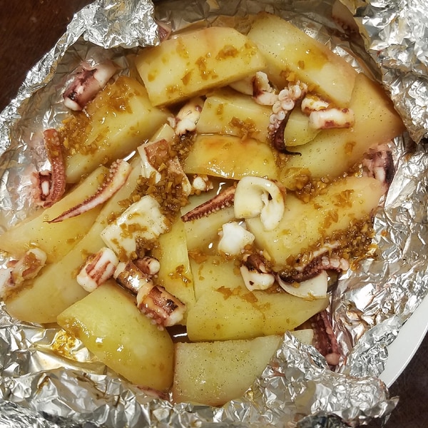 ポテトのホイル包み焼き5月2024年雄踏小学校 ブログ雄踏小学校 Blog