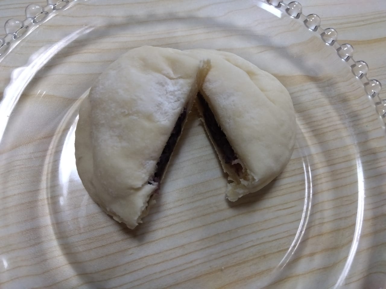 札幌千秋庵 大福パンを買ってきた木を彫る日々