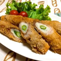 アスパラの肉巻きフライのレシピ・作り方 簡単＆時短- レタスクラブ