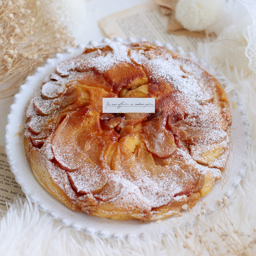 フランス流りんごケーキガトー・インビジブル