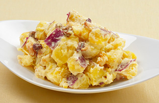 レンコンとさつまいものマヨマスタードサラダ