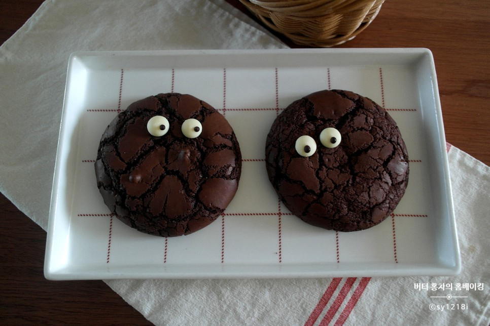 レモンクリンクルクッキー作り::ノーバターベーキング