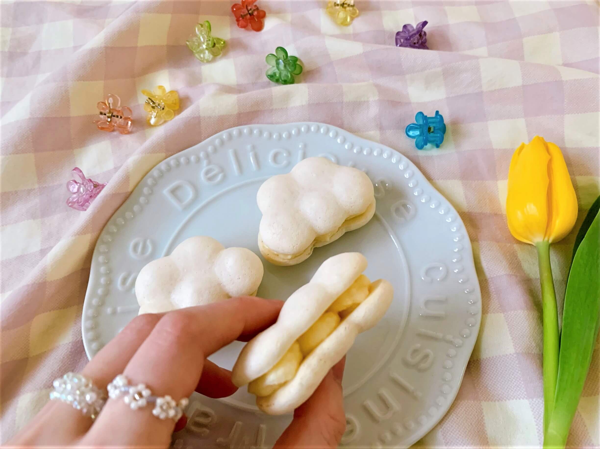 初心者でも簡単に作れる 時短マカロンHow To Make Shorter working hours macaroons