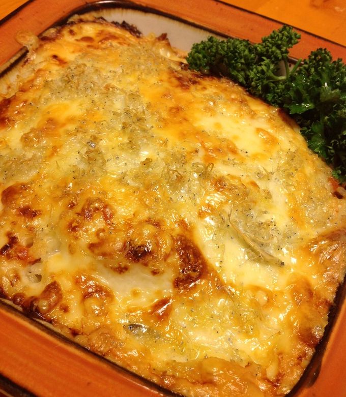 しらすチーズのホワイトソースドリア