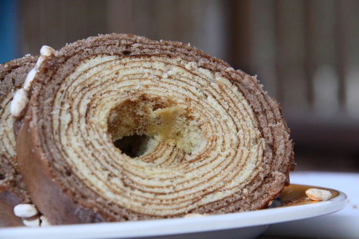 卵焼き器で作る豆乳バウムクーヘン豆乳レシピマルサンアイのお料理レシピマルサンアイ株式会社