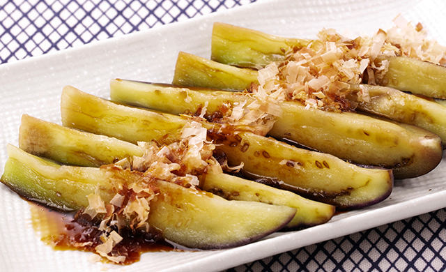 レンジで簡単！とろとろジューシー焼かない焼きナス