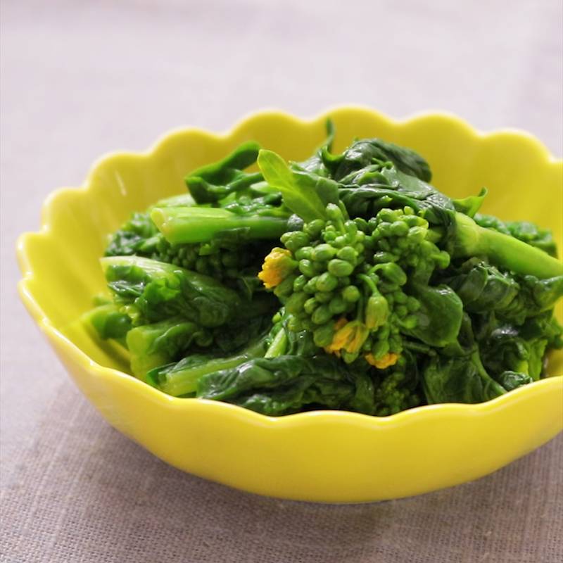 菜の花の料理は花が咲く前に食べよう 公式 まごころケア食