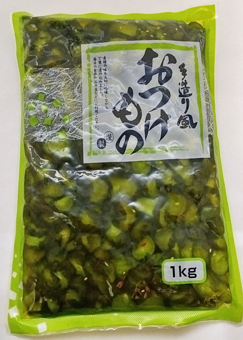 漬物 ミニ胡瓜 きゅうり 500ｇ詰め吉岡屋本店商品コード508160通販・販売築地お取り寄せ市場