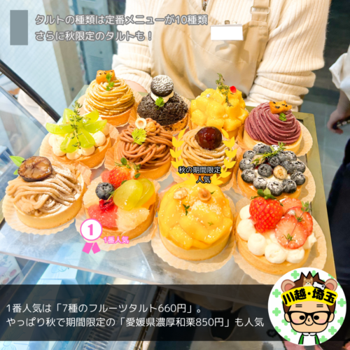 Masahiko.Sさんの口コミ ：宝石のようなフルーツタルト tartotte 小江戸川越店 - Retty レッティ日本最大級の実名型グルメサービス