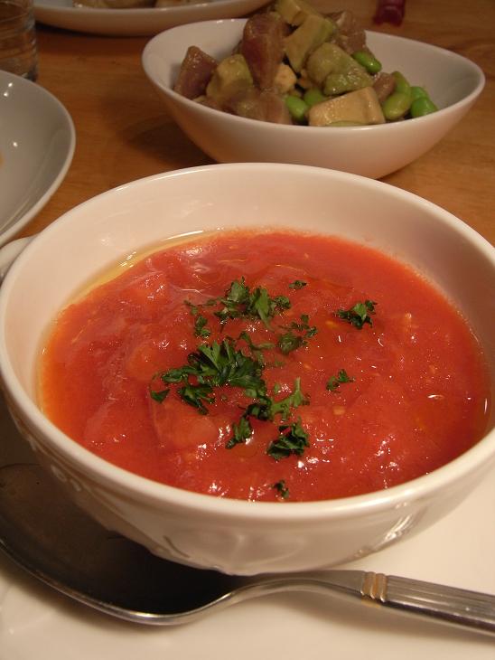 猛暑の疲れを癒すトマトの冷製スープ ガスパチョ の作り方内田吉則 食×ITの複合作家