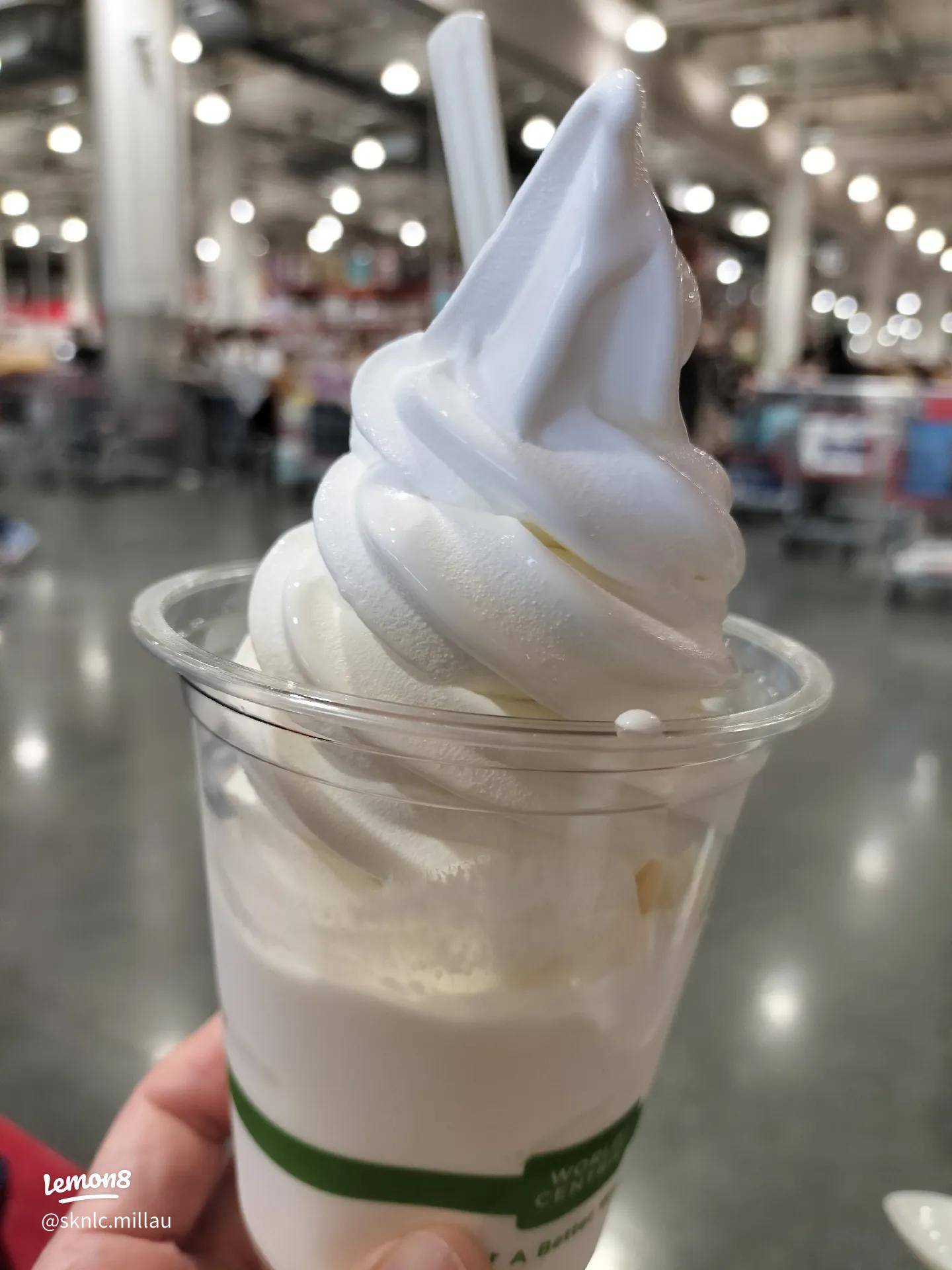 コストコのラズベリーヨーグルトソフトクリームを買ってみた - もやしさん家のもやもやな生活