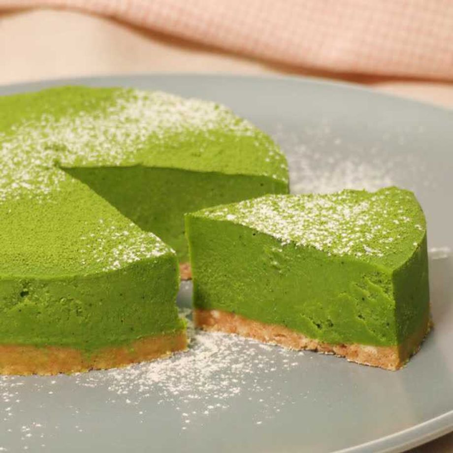 簡単レシピ！濃厚抹茶生チョコタルトの作り方🍵🤍