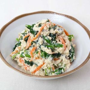 炒りごまたっぷりホウレンソウの白和え by Rika1965クックパッド簡単おいしいみんなのレシピが392万品