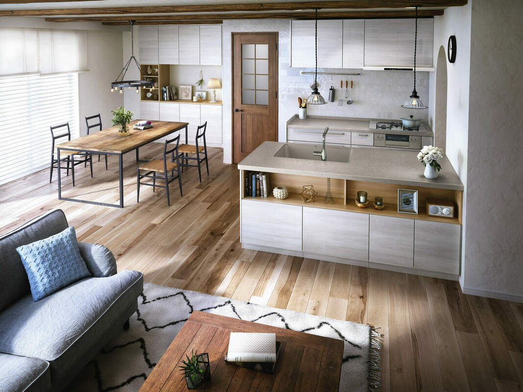 おしゃれなキッチンのデザインアイディア。収納力や使い勝手も重視しよう - Live-Rary