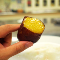 石焼き芋を作ってみた│駒ケ根CampingResort by 駒ケ根家族旅行村