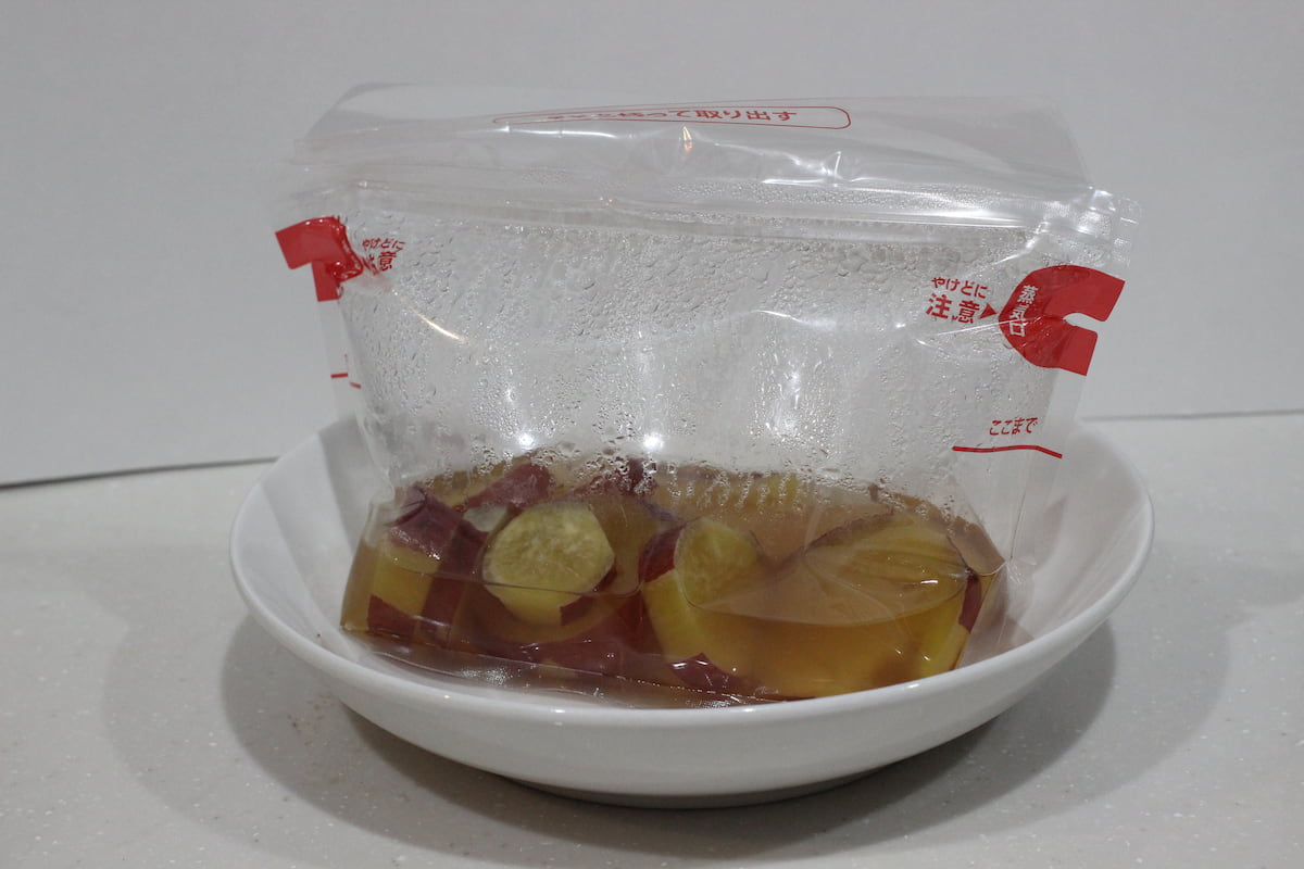 ダイソー 時短＆簡単！スチーム調理バッグ活用法