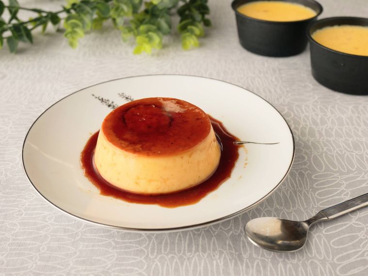 レンジで簡単！材料3つで昔ながらの固めプリンマグカップレシピニコニコおやつ