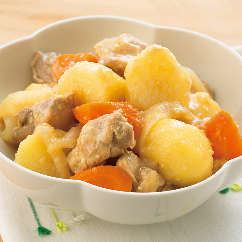 じゃがいも・玉ねぎ・人参の中華風煮物 : kajuの□今日のお料理・簡単レシピ□