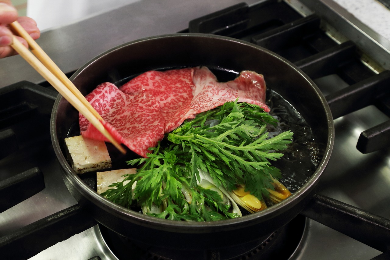 関西風すき焼き