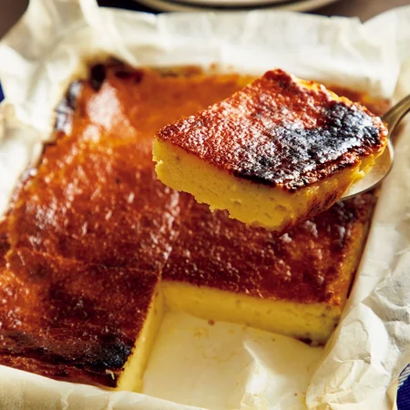 簡単トロ生バスクチーズケーキ