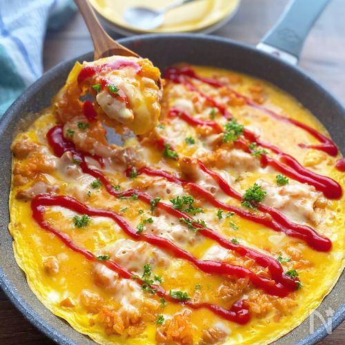 バレンタインに♡かわいいくまのオムライス by くらげとママクックパッド簡単おいしいみんなのレシピが392万品