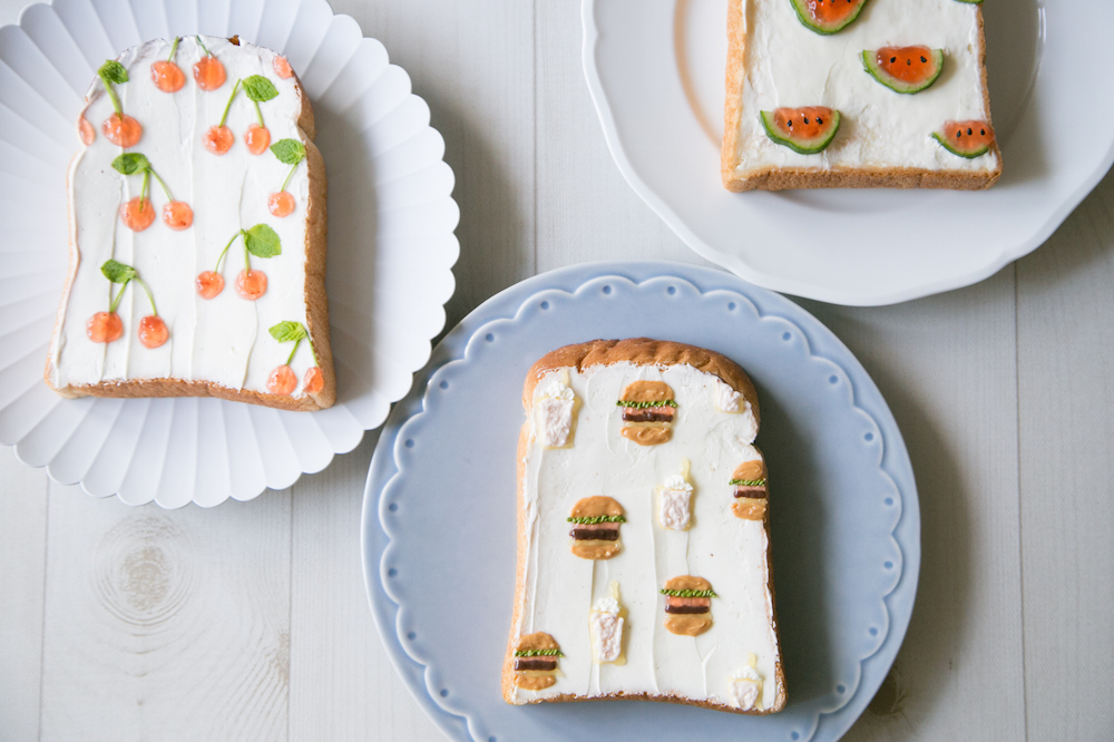 パンがキャンバスに変身!話題の「トーストアート」が超楽しい♪