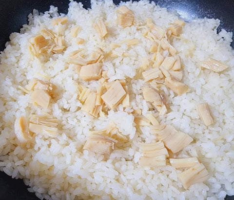 お米4合で炊き込みごはんを作ったら大失敗した話れんこん