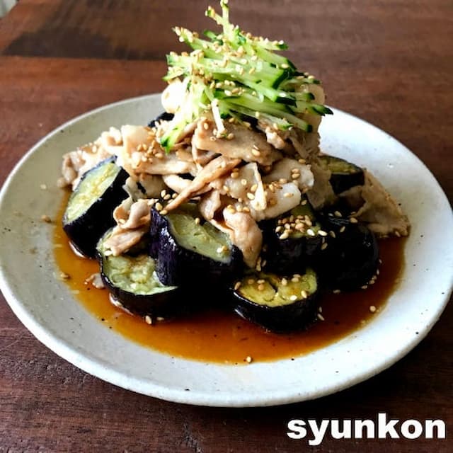 とろける♡︎茄子と豚バラのくったくた煮 茄子嫌い克服レシピ