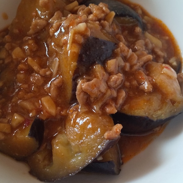 冷凍揚げナスで簡単！ ^^ 子供が喜ぶ麻婆ナス♪