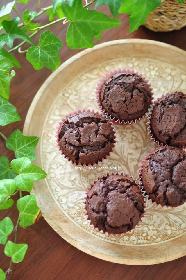 ヴィーガンチョコレートカップケーキ