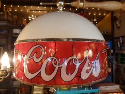 USA輸入品 X0031プールライト 1980 クアーズライト ビール 照明 USA輸入品 X0031プール