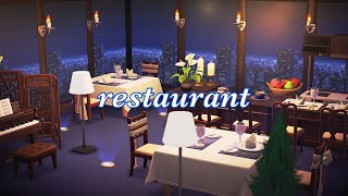 あつ森 巨大な水槽があるキャビアのシーフードレストランが素敵! - あつ森まとめ速報