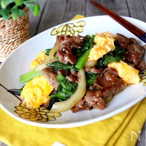 基本からアレンジまで！思わずつくりたくなる「牛肉 小松菜 オイスターソース」のレシピ集クックパッド