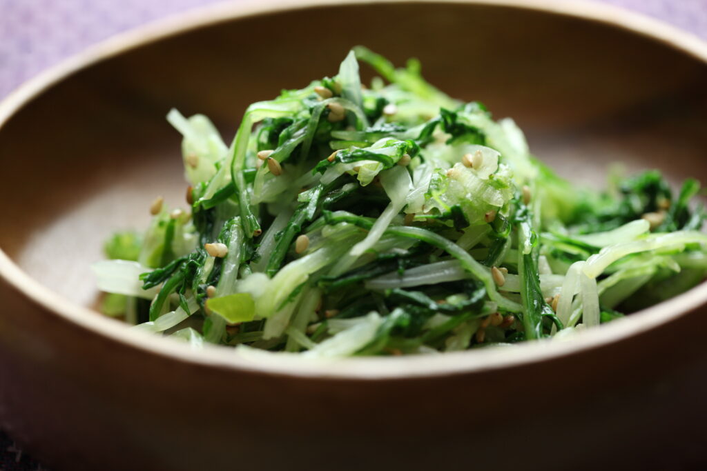 水菜の冷凍・冷蔵保存方法 長く鮮度を維持するテクニックほほえみごはん-冷凍で食を豊かに-ニチレイフーズ