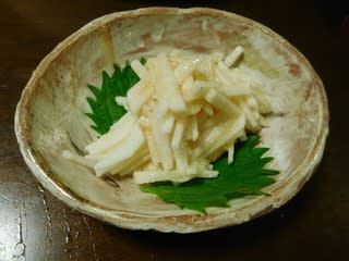 長芋の梅和え 副菜