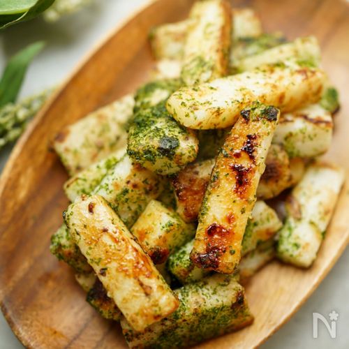 外はサクッ♪中はホクホク♡やみつき食感！ビールが止まらない！『のり塩フライド長芋』レシピゆうき酒場