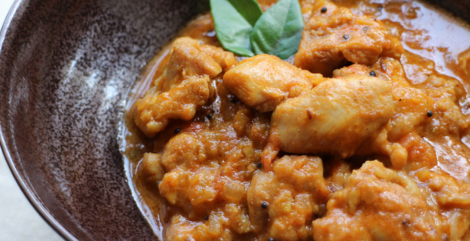 辛くないスパイスチキンカレ