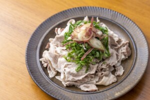 電子レンジで時短！ なすともやしの豚しゃぶ