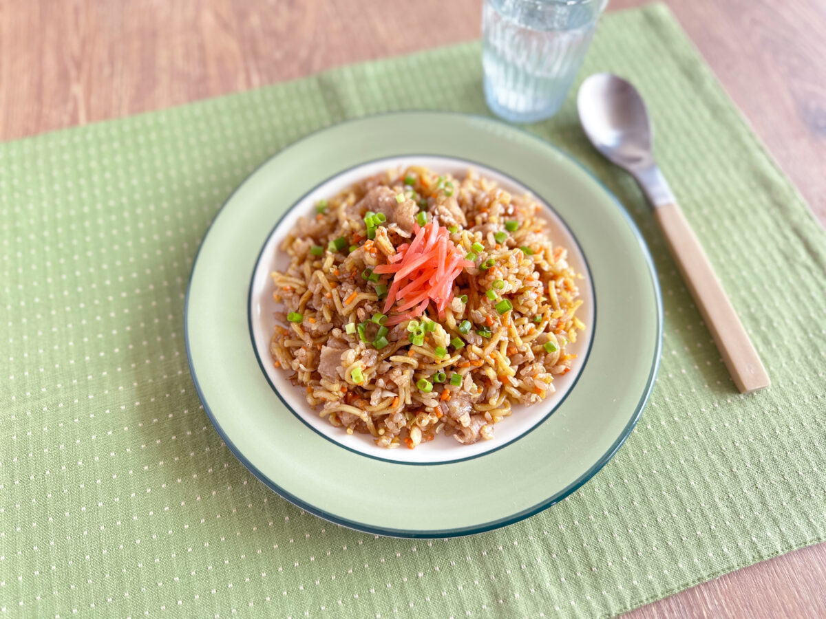 美味すぎるそば飯レシピの作り方