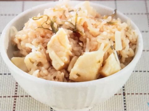 志麻さんのホタテと塩昆布の炊き込みご飯レシピ