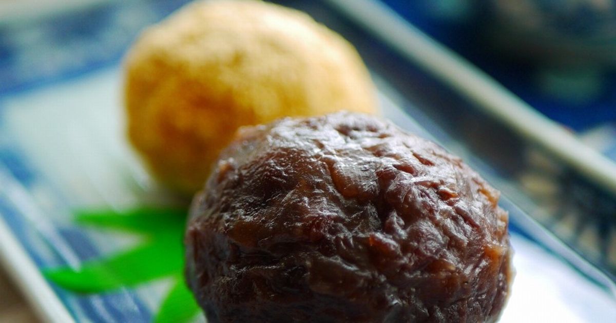 炊飯器・もち米100％で潰さず作るおはぎ・ぼたもちのレシピ - 生かし屋さん