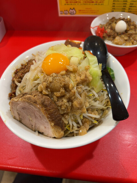 速報 こりゃ、旨い😍 「麺なしラーメンライス」@立川マシマシ 金山店 愛知県名古屋市熱田区