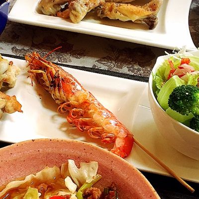 材料3つでめちゃ簡単！アルゼンチン赤海老のエスニック風