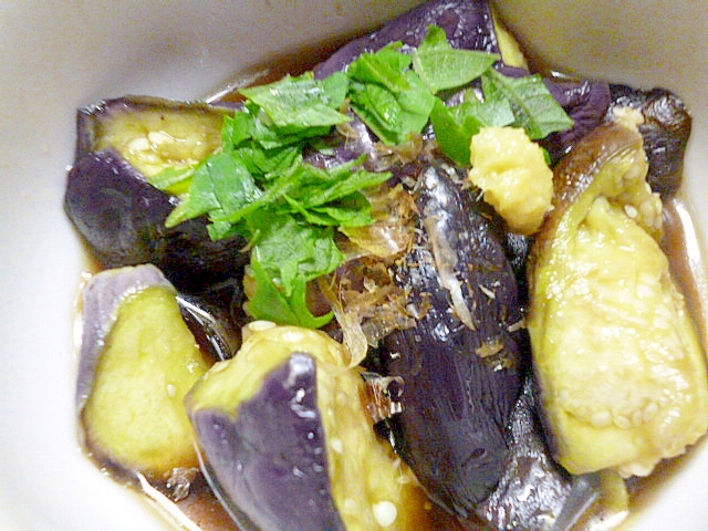 レンジでなすの簡単煮びたしOlive Oil Life オリーブオイルライフ